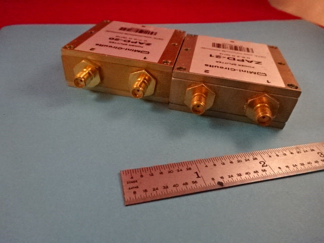 MINI CIRCUITS SPLITTER LOT ZAPD-21 -20 GHz MICROWAVE RF FREQUENCY AS IS #19-A-26