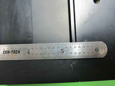 MICROSCOPE PART STAGE MICROMETER LEITZ WETZLAR GERMANY ORTHOPLAN  BIN#50-02