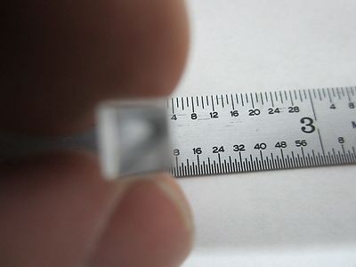 OPTICAL BI CONVEX LENS BAR OPTICS AS IS BIN#R8-34