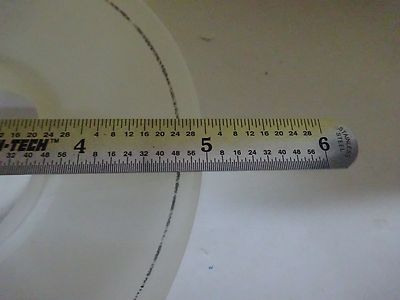 Optical Convex Concave Donut Frosted Lens Mil Spec Laser Optics