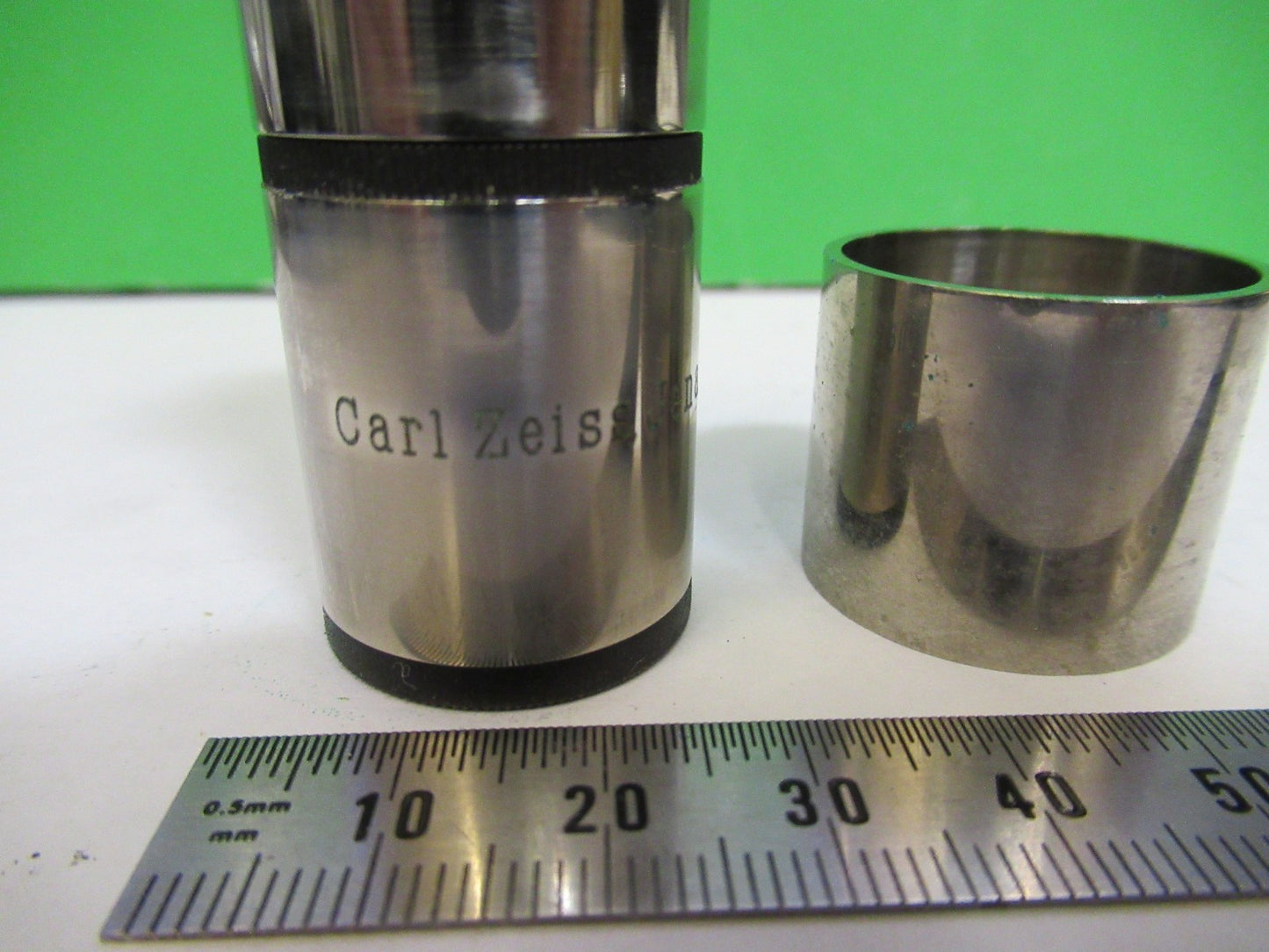 CARL ZEISS GERMANY OCULAR EYEPIECE LENS MICROSCOPE PART AS PICTURED W3-C-40