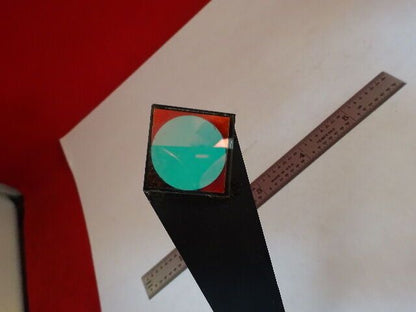 OPTICAL MOUNTED DICHROIC FILTER LASER OPTICS  AS IS #X3-A-06