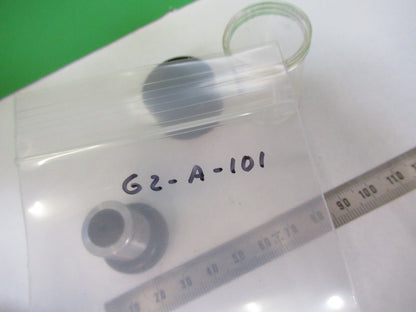 NIKON JAPAN OBJECTIVE  4X LENS OPTICS MICROSCOPE PART AS PICTURED &G2-A-101