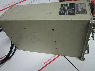 VINTAGE FEI FE-10A ULTRA STABLE QUARTZ OSCILLATOR 5 MHz FREQUENCY STANDARD NAVY