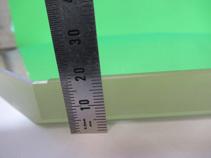OPTICAL HUGE  thick truncated MIRROR (few scratches) OPTICS AS PICTURED &Z5-C-02