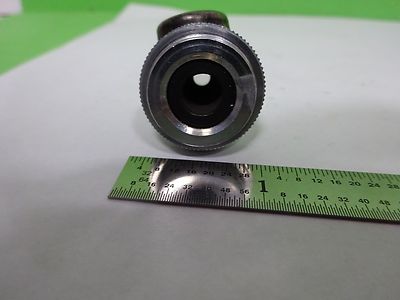 MICROSCOPE FEDERAL CONVERTIBLE OBJECTIVE 10X 20X ACHROMAT OPTICS AS IS BIN#Z1-26