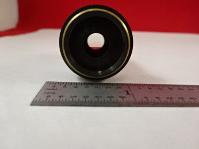 MICROSCOPE PART SWISS WILD HEERBRUGG OBJECTIVE 10X OPTICS AS IS B#J7-C-02