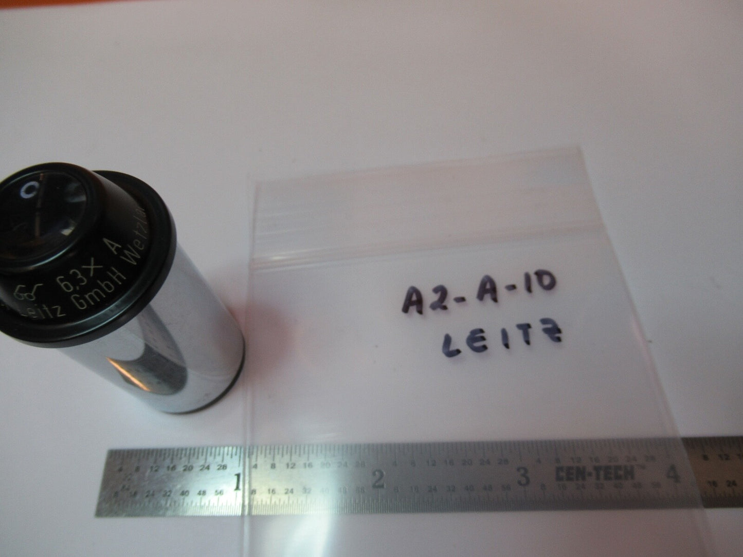 RARE ERNST LEITZ EYEPIECE 6.3X OPTICS MICROSCOPE PART AS PICTURED &A2-A-10