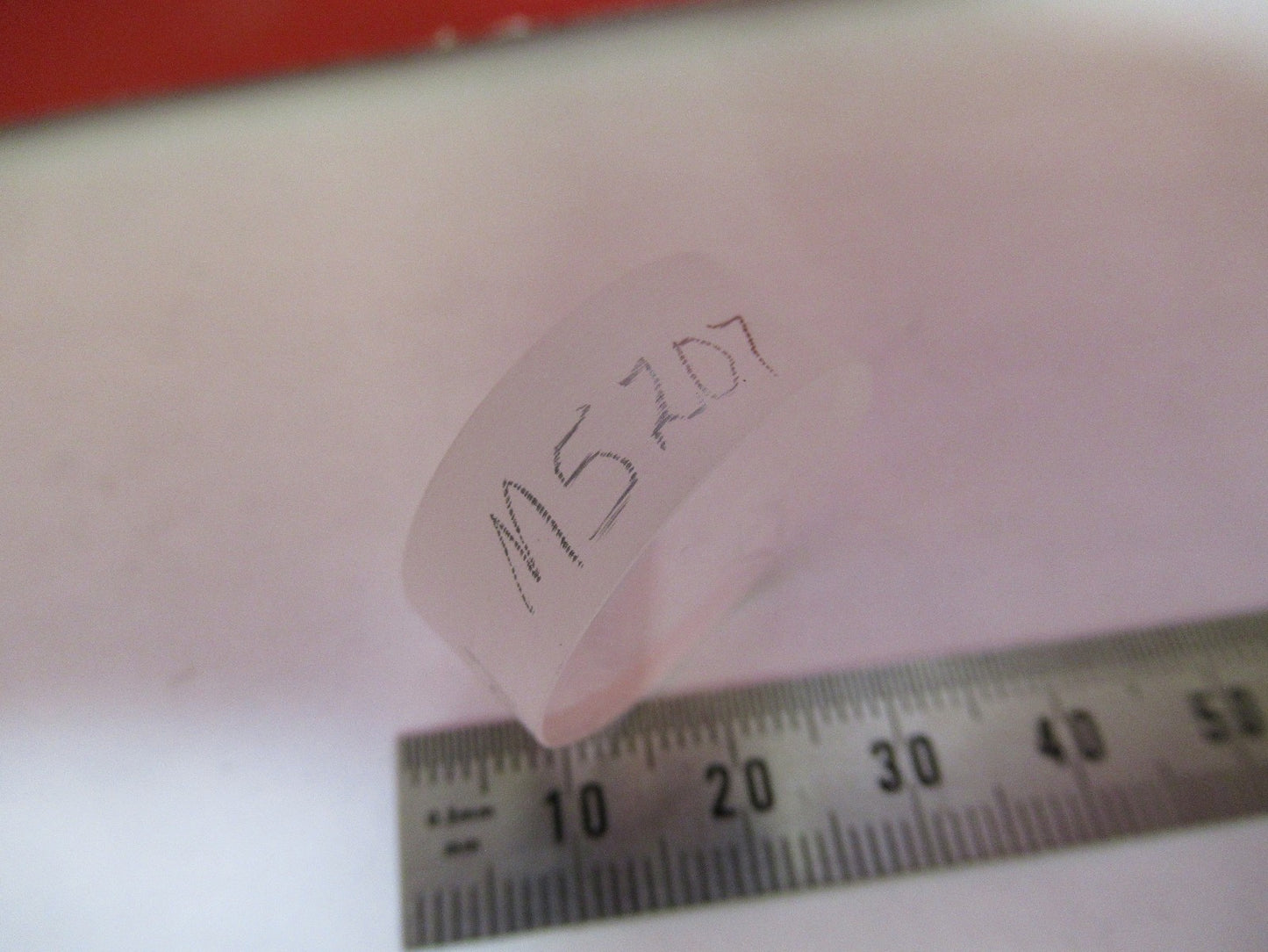 OPTICAL LENS COATED LASER OPTICS AS PICTURED V7-A-97