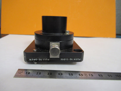OLYMPUS JAPAN SHUTTER ASSEMBLY OPTICS MICROSCOPE PART AS PICTURED 72-C-11