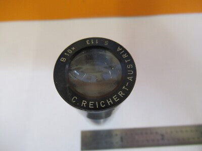 C. Reichert B 10X Austria Eyepiece Microscope Part Optics
