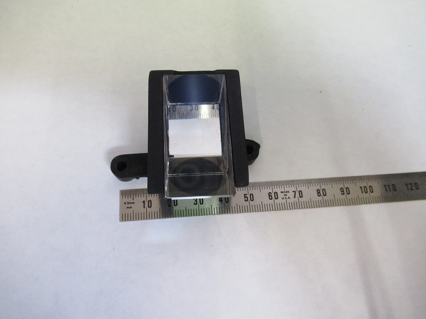 BAUSCH LOMB GLASS HEAD PRISM OPTICS MICROSCOPE PART AS PICTURED X6-A-103