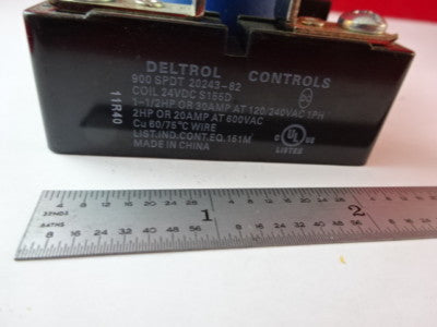 Deltrol Controls Spdt 20243-82 24VDC Contactor Electric