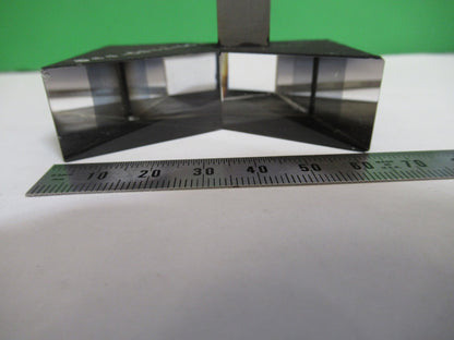 OPTICS MIL SPEC GLASS PRISM ASSEMBLY OPTICAL AS PICTURED T6-A-18