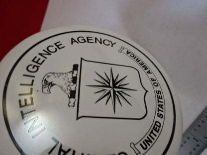 Collectable Glass Coaster Cia Central Intelligence Agency