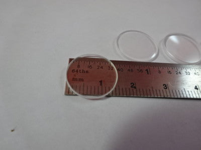 Lot 4 Ea Swept Quartz Blanks Sc cut 5 MHz 3rd Frequency Control Resonator