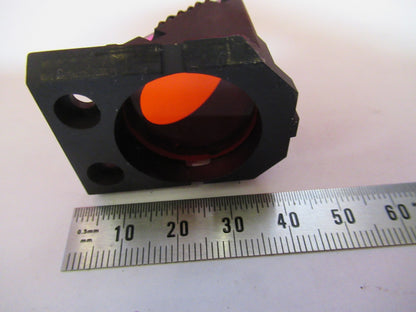 LEICA LEITZ GERMANY DMRB FLUORESCENT FILTER CUBE MICROSCOPE PART PIC T5-A-37