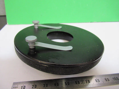 WILD HEERBRUGG SWISS M11 STAGE TABLE CLIPS MICROSCOPE PART AS PICTURED W1-B-17