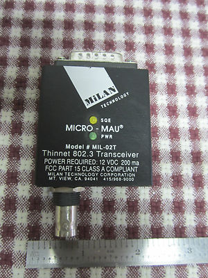 Micro Mau MiLAN Transceiver Thinnet MIL-02T