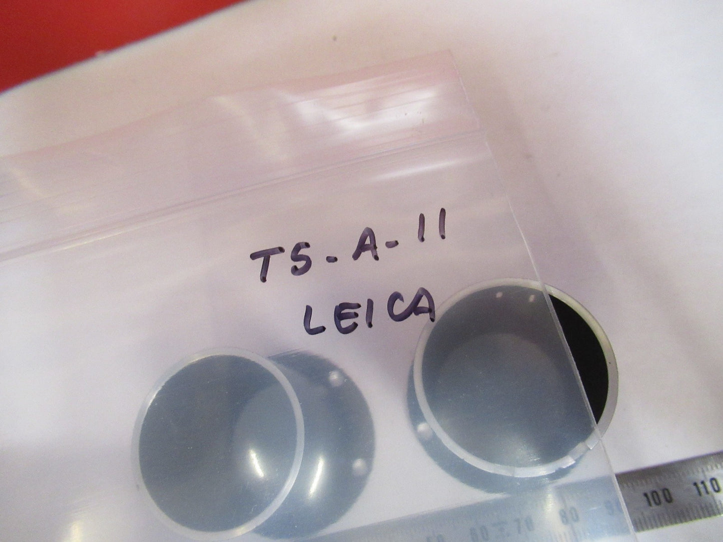 LEICA LEITZ GERMANY DMRB HEAD OCULAR HOLDERS MICROSCOPE PART AS PICTURED T5-A-11