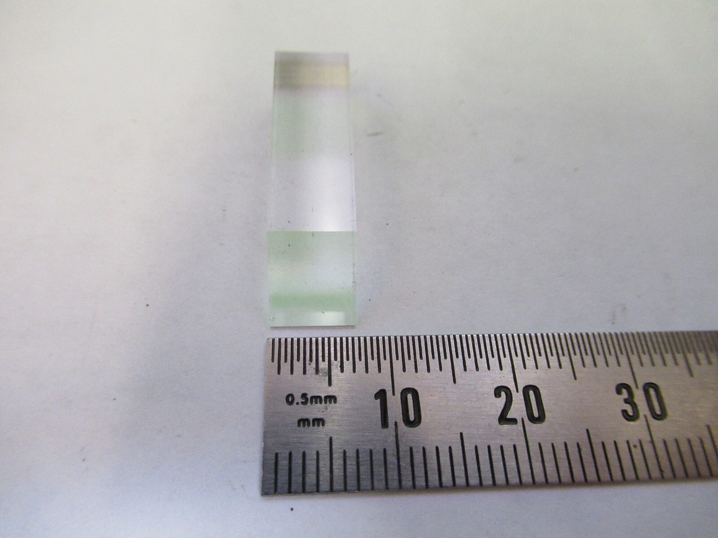 OPTICAL BK7 GLASS PRISM + MIRROR SURFACE LASER OPTICS AS PICTURED X7-A-14