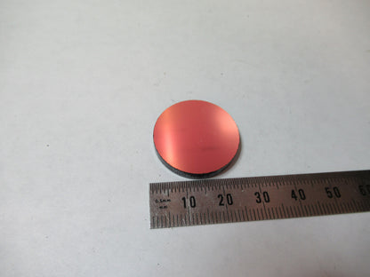 OPTICAL COATED  FILTER LENS LASER OPTICS AS PICTURED X6-A-147