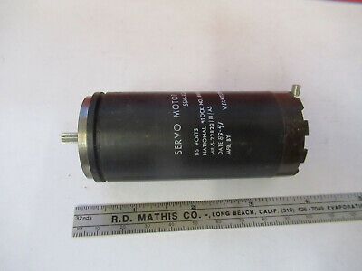 SERVO MOTOR AIRCRAFT TACHOMETER GENERATOR NSN 6105-00-728-0252   AS PIC &A7-B-33