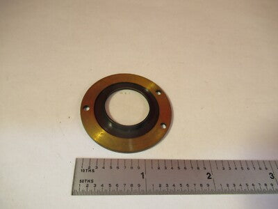 CARL ZEISS GERMANY BRASS MOUNTED LENS OPTICS MICROSCOPE PART AS PICTURED &13-48