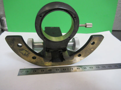 Wild M20 Brass Stage +Cond Holder Microscope Part