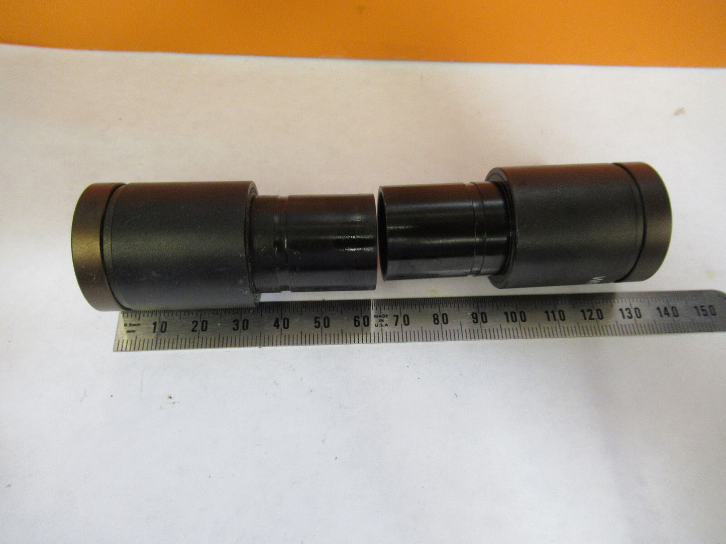PAIR GENERIC WF 10X-18mm OCULAR EYEPIECE MICROSCOPE PART AS PICTURED Y3-A-65
