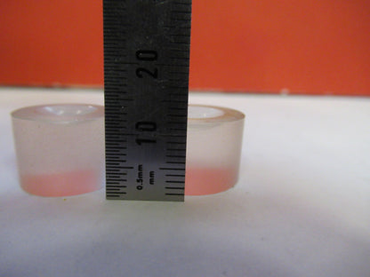 LOT 2ea OPTICAL GLASS LENS PLANO CONCAVE PL-CC OPTICS X3-B-61
