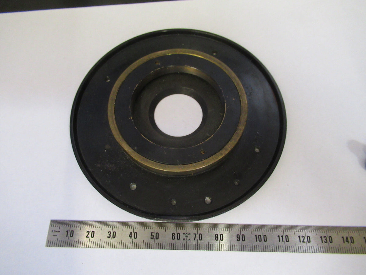 Carl Zeiss AG Germany Pol Brass Stage Microscope Part