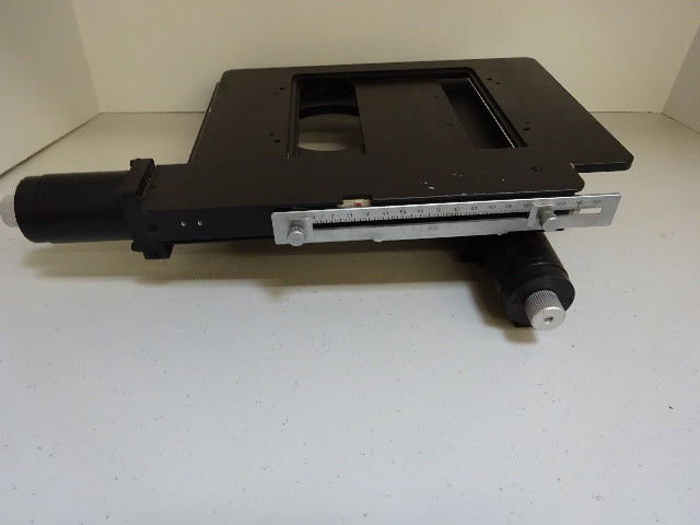 Microscope Parts Leica Reichert Polyvar Specimen Stage Table Optics