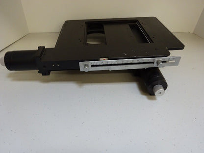 Microscope Parts Leica Reichert Polyvar Specimen Stage Table Optics