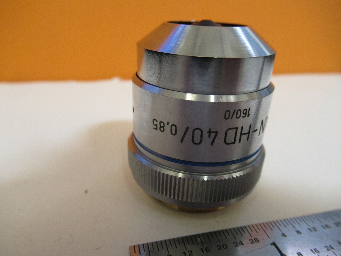 ZEISS GERMANY EPIPLAN-HD 40X /160 OBJECTIVE MICROSCOPE PART AS PICTURED &A4-A-19