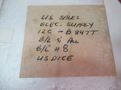 COLLECTABLE THIN SILICON WAFER WITH COMPONENTS AS PICTURED &P7-A-15