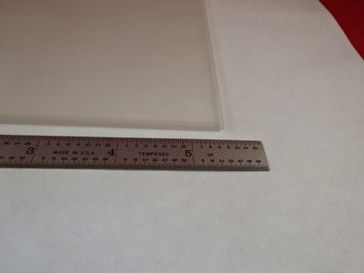 Microscope Part Carl Zeiss AG Germany Glass Plate Stage Optics