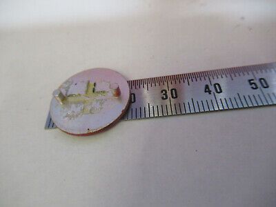 LEITZ WETZLAR GERMANY ALUMINUM LOGO MICROSCOPE PART AS PICTURED &B1-B-40