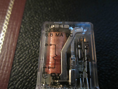 POTTER BRUMFIELD AMF RELAY R10-E1-42-J2.5K 5.8 mA DC BIN#RED