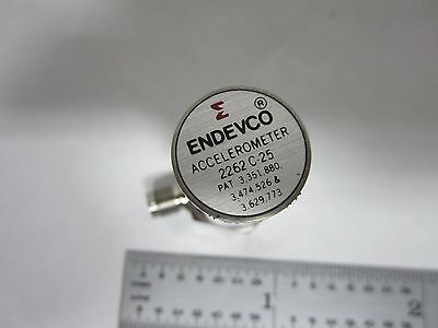 MEGGITT ENDEVCO 2262C-25 PIEZORESISTIVE ACCELEROMETER VIBRATION CALIBRATION B#N7