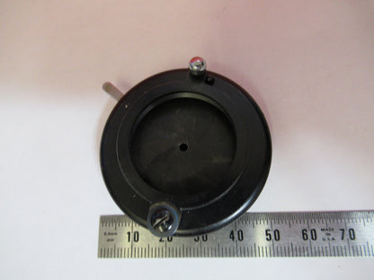 LEITZ WETZLAR GERMANY DIAPHRAGM IRIS OPTICS MICROSCOPE PART AS PICTURED T9-A-14