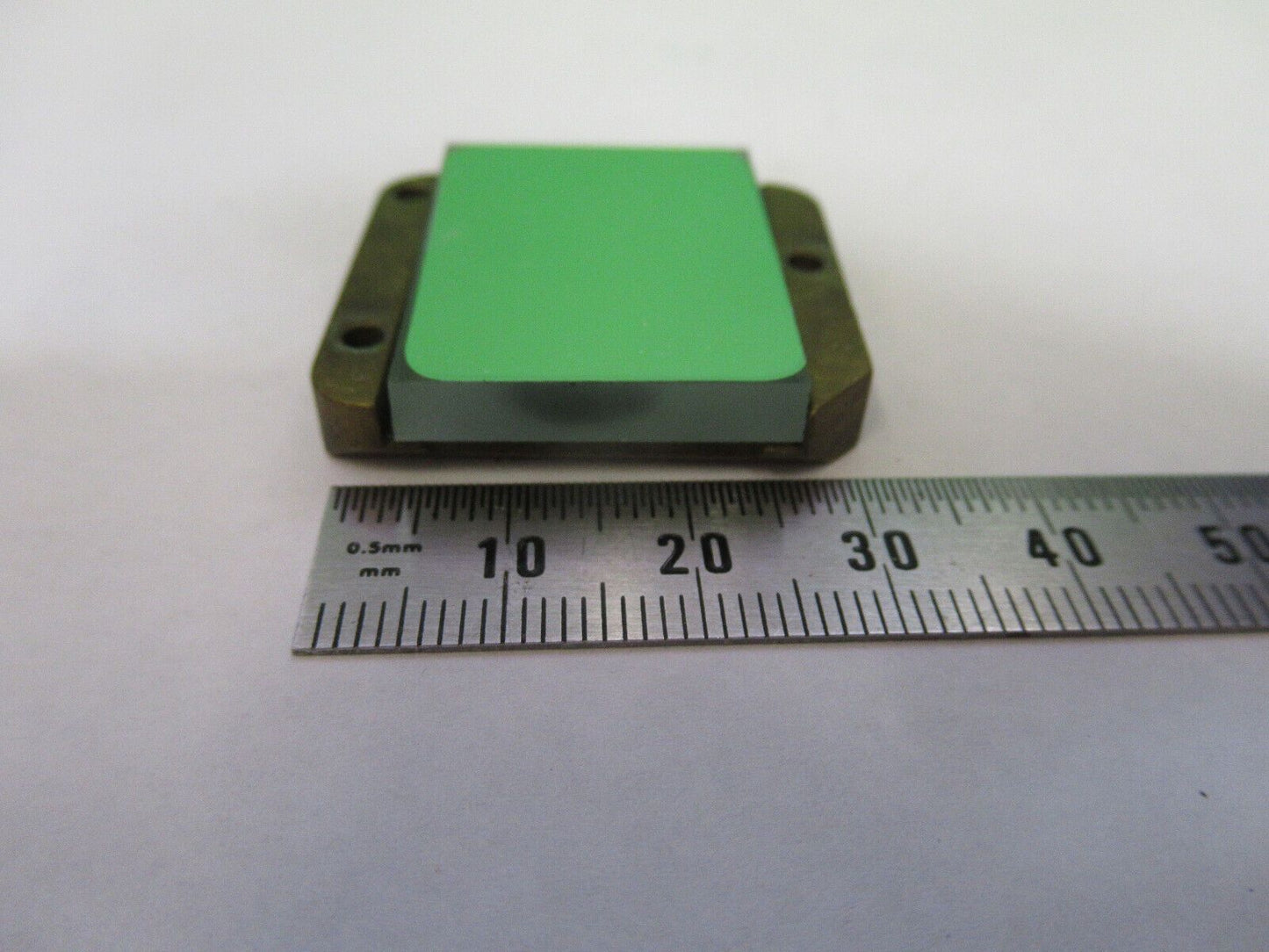 BAUSCH LOMB MIRROR ASSEMBLY ANTIQUE MICROSCOPE PART AS PICTURED &G2-A-43