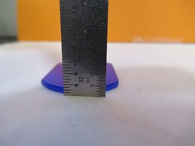 ZEISS GERMANY STEREO BLUE FILTER LENS MICROSCOPE OPTICS PC AS PICTURED &3K-A-73