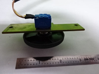 Microscope Part Leica Germany Dmr Lamp Switch + Rheostat