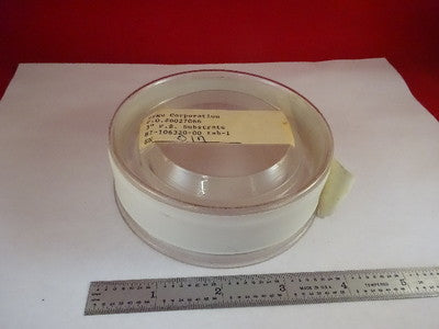 Optical Fused silica Flat Zygo 1/10 Wave 3" Diameter Laser Optics