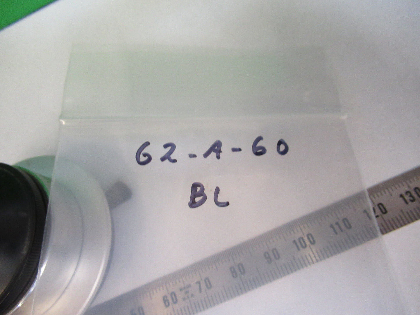 MICROSCOPE PART BAUSCH LOMB CONDENSER IRIS ASSEMBL OPTICS AS PICTURED  #G2-A-60