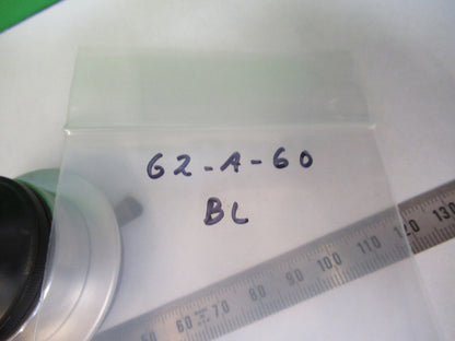 MICROSCOPE PART BAUSCH LOMB CONDENSER IRIS ASSEMBL OPTICS AS PICTURED  #G2-A-60