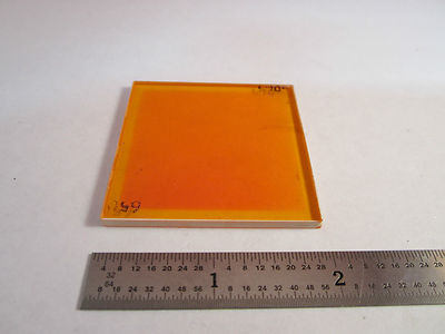 OPTICAL WEIRD FILTER ORANGE LASEROPTIK BIN#3K-50 ii
