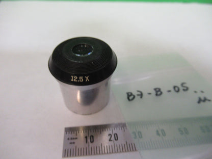 BAUSCH LOMB USA 12.5X EYEPIECE OCULAR LENS MICROSCOPE PART AS PICTURED B7-B-05