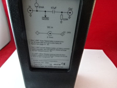 Kistler Swiss Icp Charge Amplifier 5114 for Accelerometer Pressure